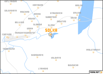 map of Sol\