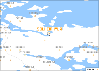 map of Solkeinkylä