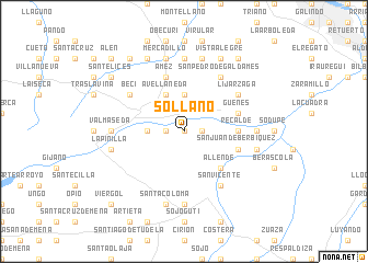 map of Sollano