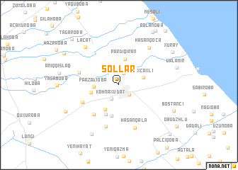 map of Şollar