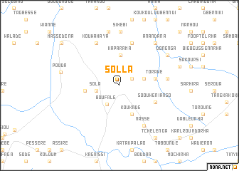 map of Solla