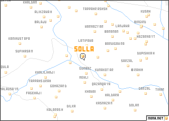 map of Solla