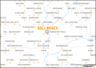 map of Sollbrück