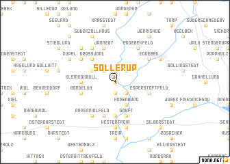 map of Sollerup