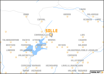 map of Solle