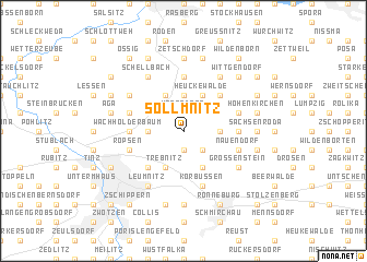 map of Söllmnitz