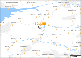 map of Sollom