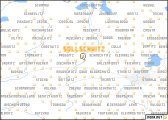 map of Sollschwitz