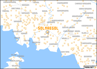 map of Sŏlmae-gol