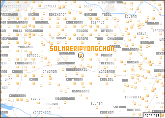 map of Sŏlmaeri-P\