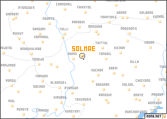 map of Sŏlmae