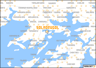 map of Solmoru-gol