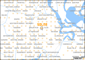 map of Solna