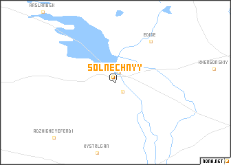 map of Solnechnyy