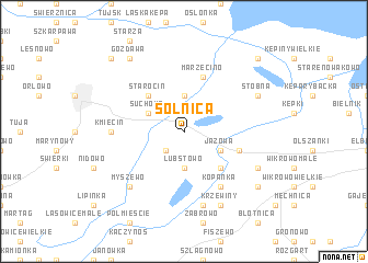 map of Solnica