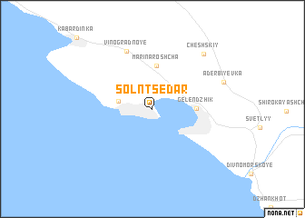 map of Solntsedar