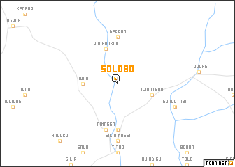 map of Solobo