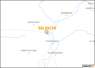 map of Solodcha