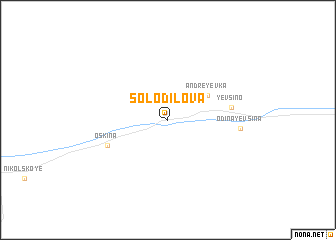 map of Solodilova