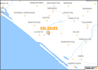 map of Sólo Dios