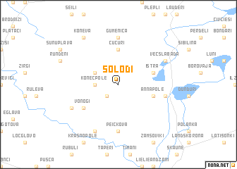 map of Solodi