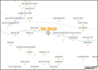 map of Solodka