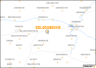 map of Sologubovka