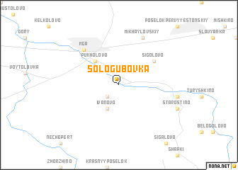 map of Sologubovka