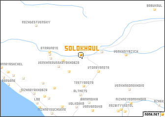 map of Solokhaul