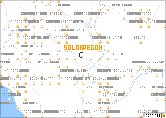 map of Solok Pegoh