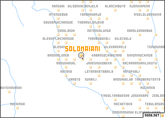 map of Solo Maiani