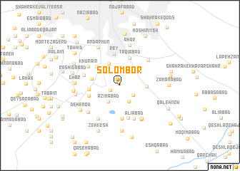 map of Solombor