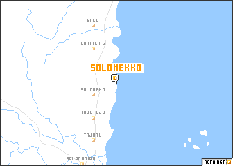 map of Solomekko