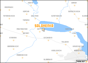 map of Solomenka