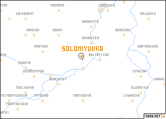 map of Solomiyuvka