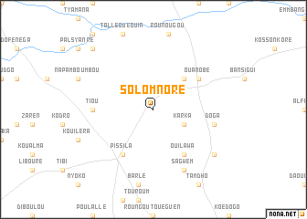 map of Solomnoré