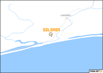 map of Solomon