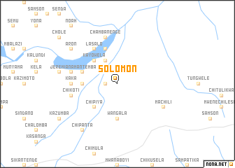 map of Solomon