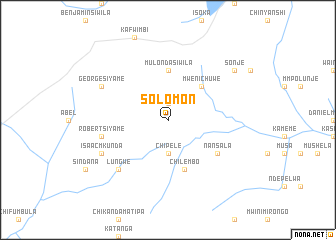 map of Solomon