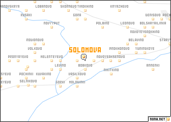 map of Solomova