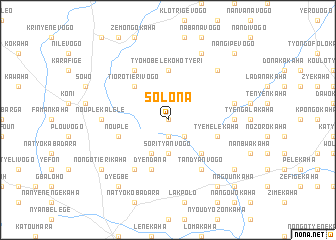 map of Solona