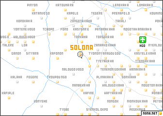 map of Solona