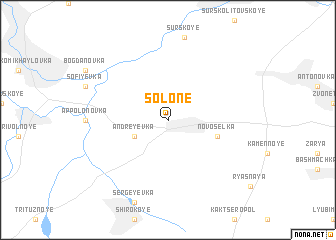 map of Solone