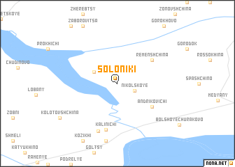 map of Soloniki