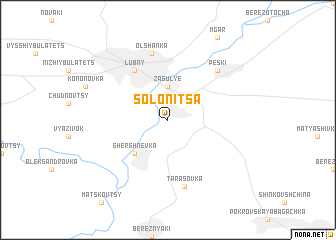 map of Solonitsa