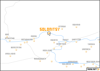 map of Solonitsy