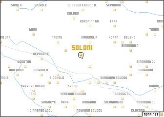 map of Soloni