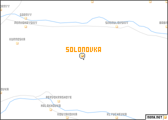 map of Solonovka