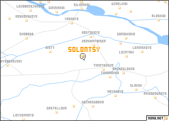 map of Solontsy