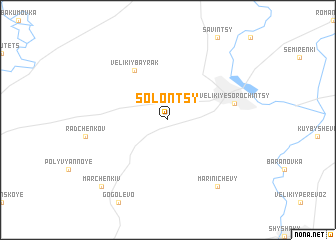 map of Solontsy